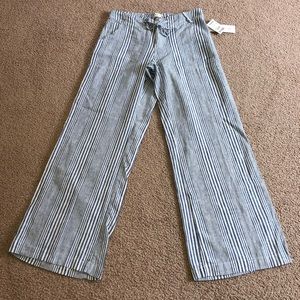Linen Wide Leg Pants